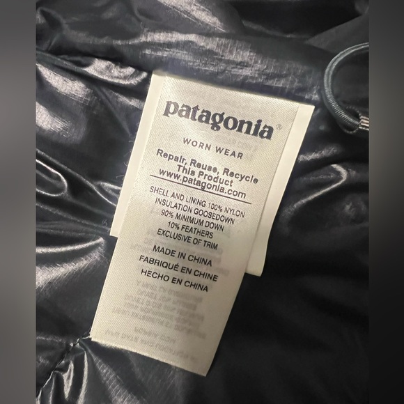 Patagonia Fitz Roy Jacket Women’s Medium Black - Picture 7 of 9